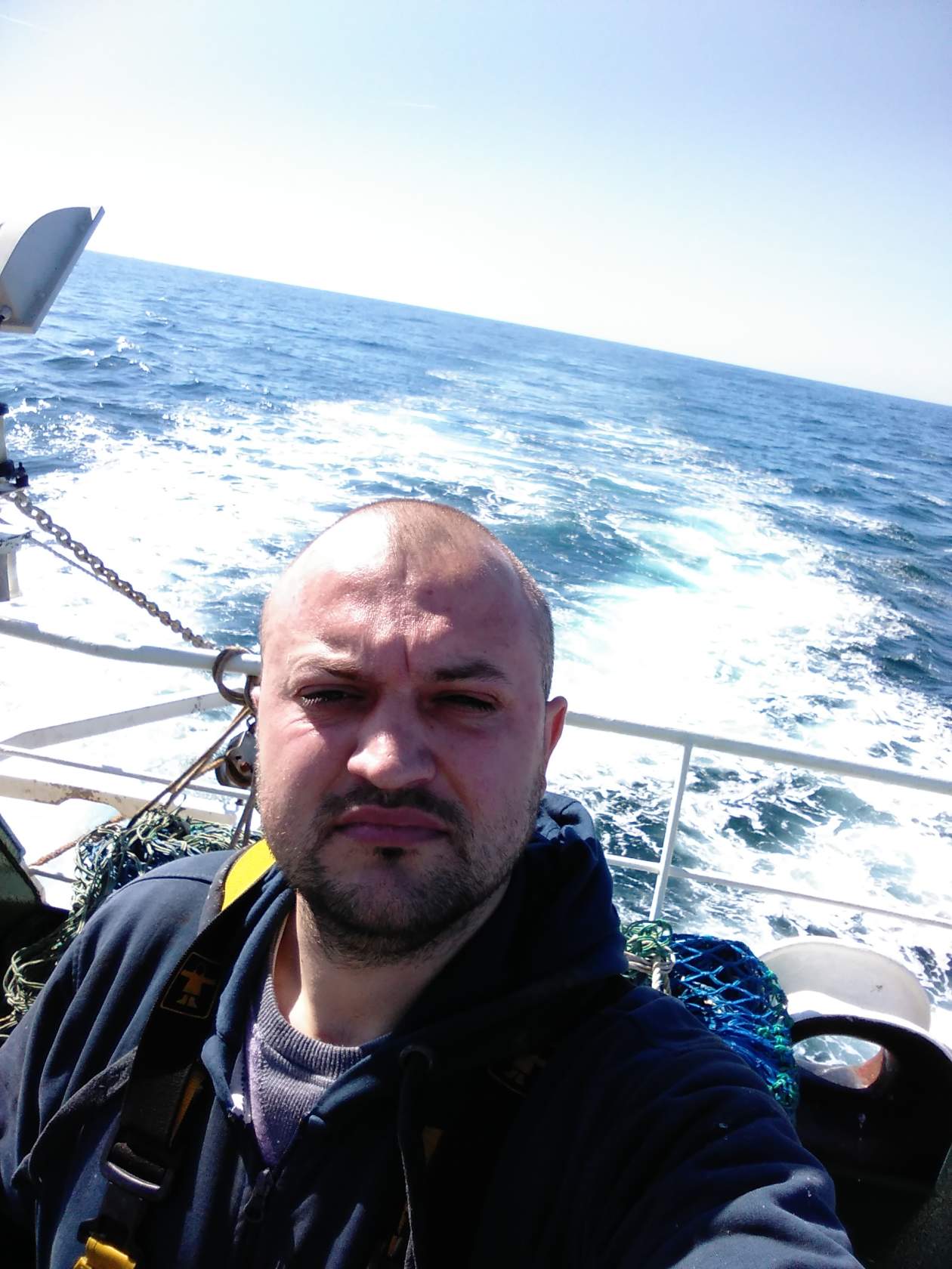 Ne întoarcem în port după 5 zile de pescuit
